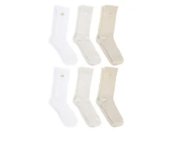 Adidas 6 Pair Men's Cushioned Crew Socks