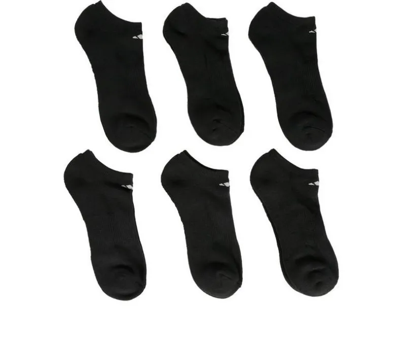 Adidas 6 Pair Men's Cushioned No Show Socks