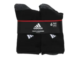 Adidas 6p Boys Cushioned Crew 2