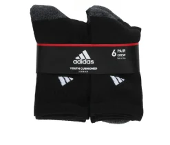Adidas 6p Boys Cushioned Crew 2