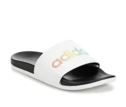 Adults' Adidas Adilette Comfort Print Sport Slides