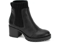 Adults' Yellow Box Taiya Heeled Chelsea Booties