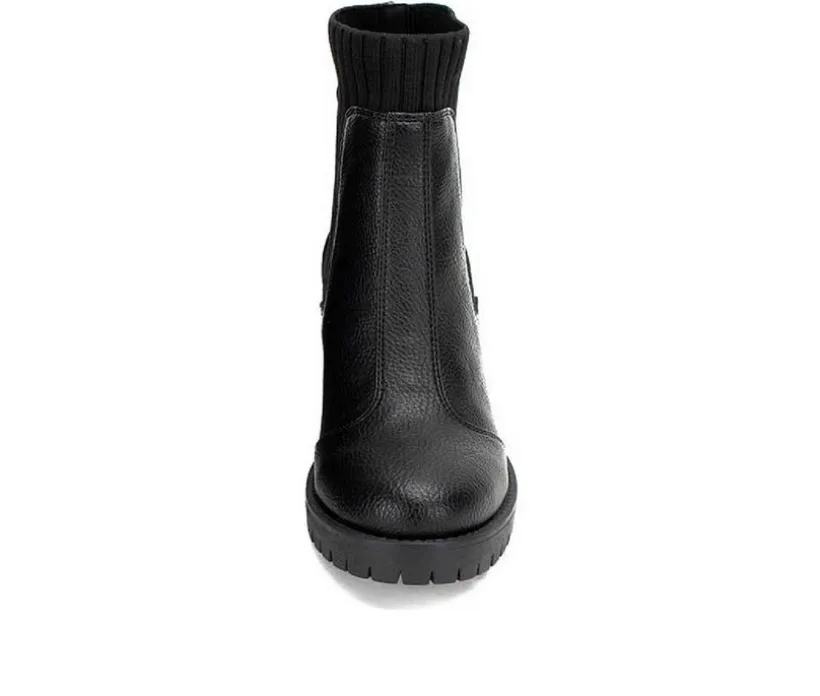 Adults' Yellow Box Taiya Heeled Chelsea Booties