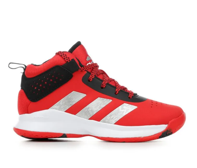 Boys' Adidas Little Kid & Big Kid Cross 'Em Up 5 Wide Width Basketball Shoes