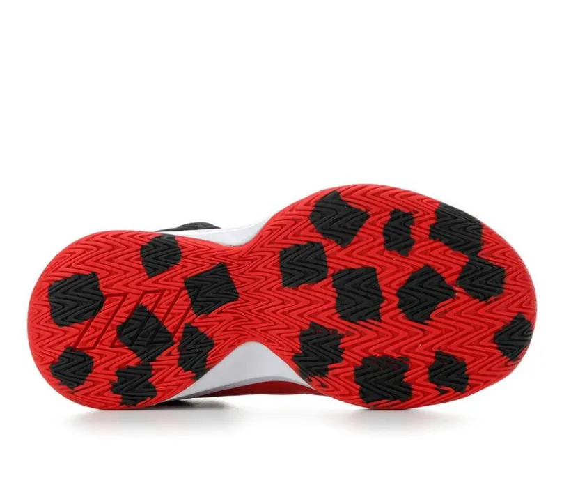 Boys' Adidas Little Kid & Big Kid Cross 'Em Up 5 Wide Width Basketball Shoes