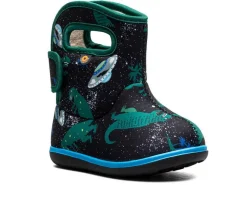Boys' Bogs Footwear Toddler Baby Bogs II Dino Rain Boots