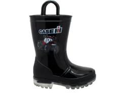 Boys' Case IH Little Kid PVC Light-Up Rain Boots