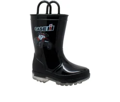 Boys' Case IH Little Kid PVC Light-Up Rain Boots
