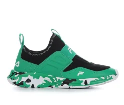 Boys' Fila Little Kid & Big Kid Landbuzzer Camo Running Shoes