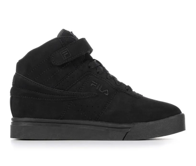 Boys' Fila Little Kid & Big Kid Vulc 13 Nubuck Mid-Top Sneakers