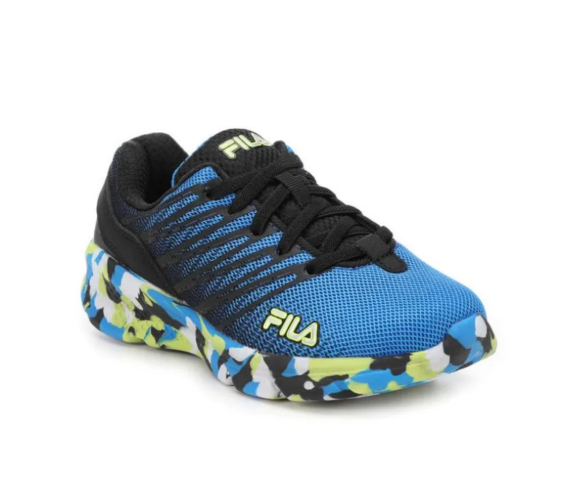 Boys' Fila Wanderun 2 Mashup Bunjee Running Shoes