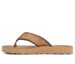 Boys' Flojos Little Kid & Big Kid Cuero Debossed Thong Strap Sandals