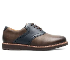 Boys' Florsheim Vibe Saddle Toe JR Dress Shoes