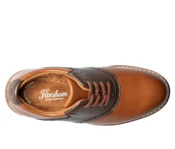 Boys' Florsheim Vibe Saddle Toe JR Dress Shoes