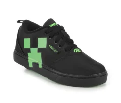Boys' Heelys Little Kid & Big Kid Pro 20 Minecraft Creeper Sneakers