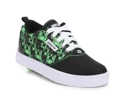 Boys' Heelys Little Kid & Big Kid Pro 20 Minecraft Wheeled Sneakers