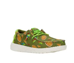 Boys' HEYDUDE Little Kid & Big Kid Wally Y TMNT Casual Shoes