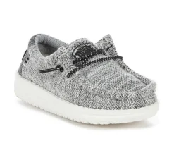 Boys' HEYDUDE Toddler Wally Youth Stretch Casual Shoes