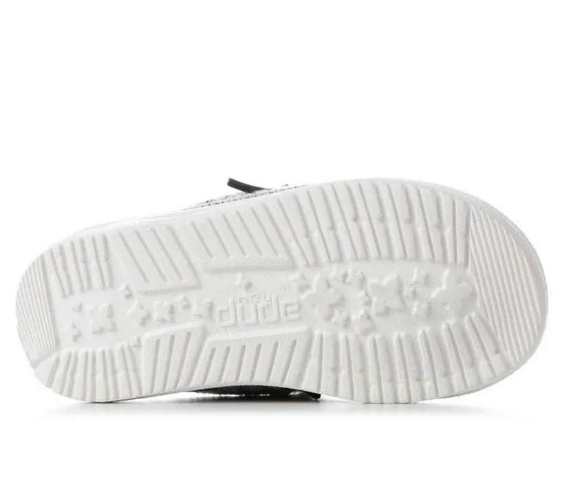 Boys' HEYDUDE Toddler Wally Youth Stretch Casual Shoes