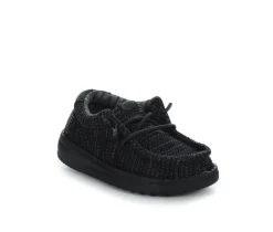 Boys' HEYDUDE Toddler Wally Stetch Sox Casual Shoes