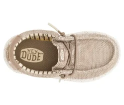 Boys' HEYDUDE Toddler Wally Stetch Sox Casual Shoes