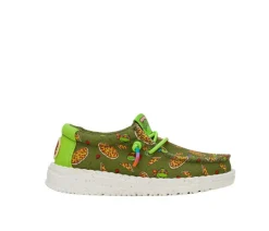 Boys' HEYDUDE Toddler Wally TMNT Pizza Casual Shoes