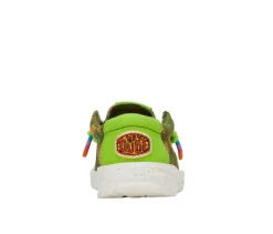 Boys' HEYDUDE Toddler Wally TMNT Pizza Casual Shoes