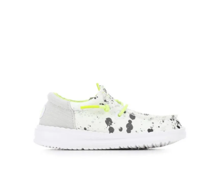 Boys' HEYDUDE Toddler Wally Funk Splatter Casual Shoes