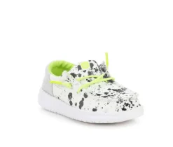 Boys' HEYDUDE Toddler Wally Funk Splatter Casual Shoes