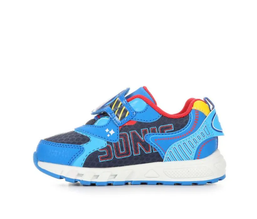 Boys' Nickelodeon Toddler & Little Kid Sonic Lighted 2 Light-Up Sneakers