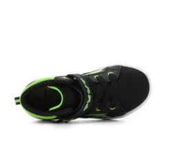 Boys' Nickelodeon Toddler TMNT Lighted Mid Top 2 Light-Up Sneakers