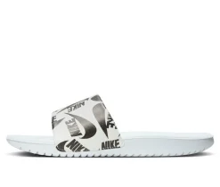 Boys' Nike Little Kid & Big Kid Kawa Print Sport Slides