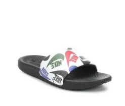 Boys' Nike Little Kid & Big Kid Kawa Print Sport Slides