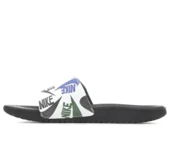 Boys' Nike Little Kid & Big Kid Kawa Print Sport Slides