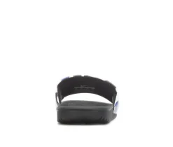 Boys' Nike Little Kid & Big Kid Kawa Print Sport Slides