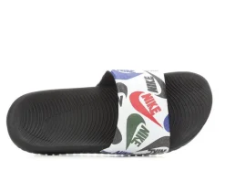 Boys' Nike Little Kid & Big Kid Kawa Print Sport Slides