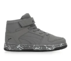 Boys' Puma Little Kid & Big Kid Rebound Layup Marble NBK High-Top Sneakers