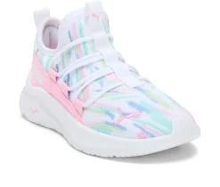 Boys' Puma Little Kid One 4 All Rainbow Brush Running Shoes