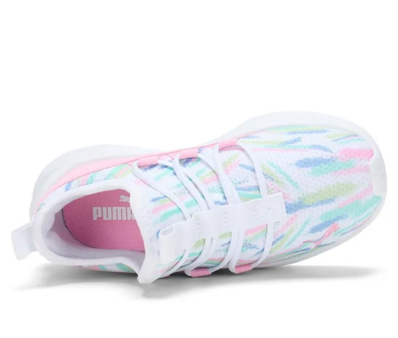 Boys' Puma Little Kid One 4 All Rainbow Brush Running Shoes