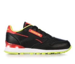 Boys' Reebok Little Kid Classic Step N Flash Light-Up Running Shoes