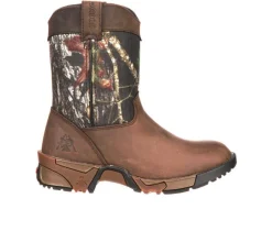 Boys' Rocky Little Kid & Big Kid Aztec Wellington Outdoor Boots