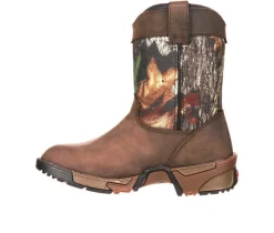 Boys' Rocky Little Kid & Big Kid Aztec Wellington Outdoor Boots