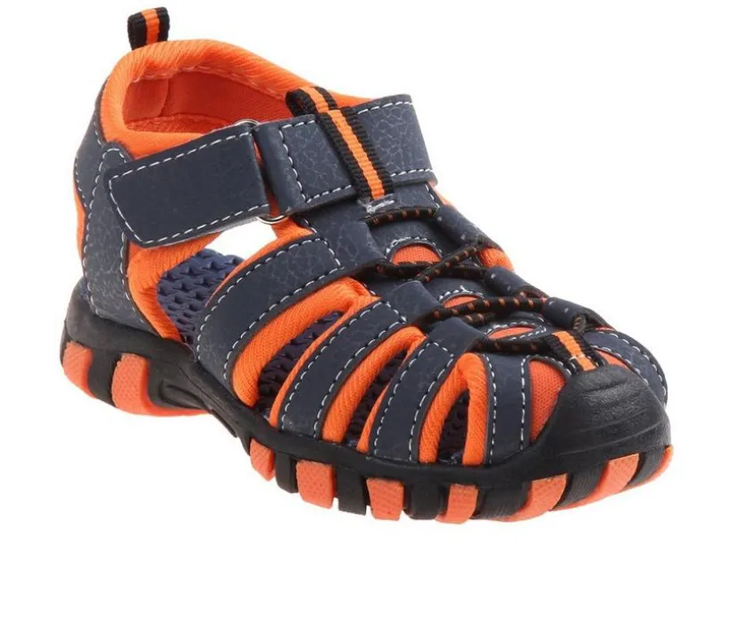 Boys' Rugged Bear Little Kid & Big Kid RB01013SM Closed-Toe Sport Sandals