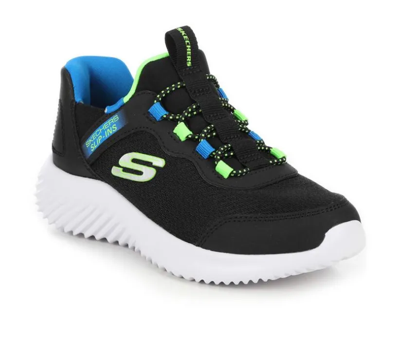 Boys' Skechers Boys Skechers Bounder Brisk Burst Slip-Ins Running Shoes