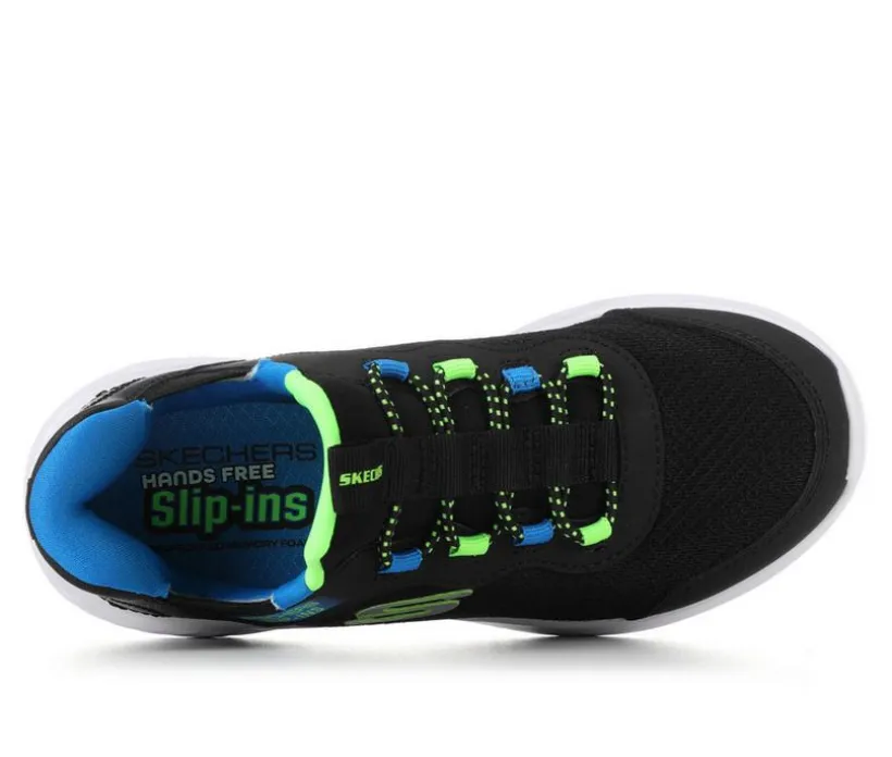 Boys' Skechers Boys Skechers Bounder Brisk Burst Slip-Ins Running Shoes