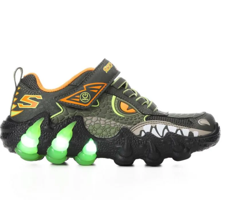 Boys' Skechers Little Kid & Big Kid Skech-O-Saurus Dinosaur Light-Up Sneakers