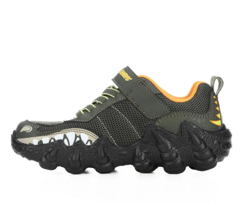 Boys' Skechers Little Kid & Big Kid Skech-O-Saurus Dinosaur Light-Up Sneakers