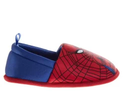Boys' Spiderman Spider Sense Toddler & Litle Kid Spiderman Slippers