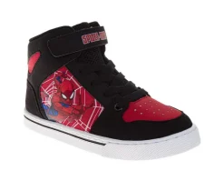 Boys' Spiderman Spider Sense Little Kid & Big Kid Spiderman Vintage High Top Sneakers
