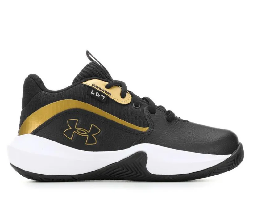 Boys' Under Armour Little Kid Lockdown 7 Preschool Basketball Shoes